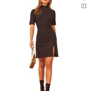 Small NWT Black Reformation Mini Dress